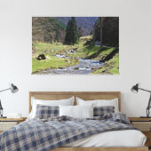 Steaza, nabij Sibiu Canvas Afdruk (Insitu (Slaapkamer))