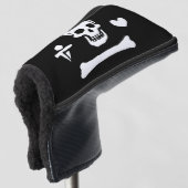 Stede Bonnet Pirate Flag Jolly Roger Golfheadcover (3/4 voorkant)