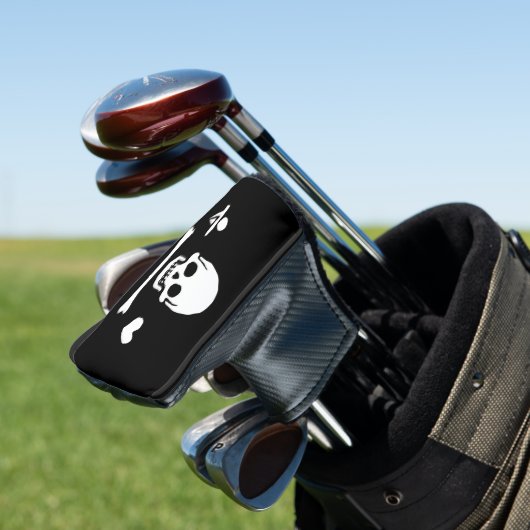 Stede Bonnet Pirate Flag Jolly Roger Golfheadcover (Insitu)