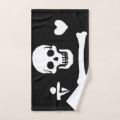 Stede Bonnet Pirate Flag Jolly Roger Handdoek (Handdoek)