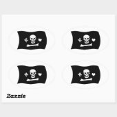 Stede Bonnet Vlag Sticker (Vel)