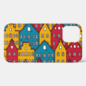 Stedelijk abstract:  stadspatroon Case-Mate iPhone case (Achterkant (horizontaal))