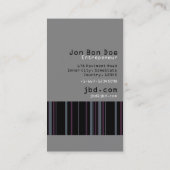 Stedelijk bedrijfsleven visitekaartje (Achterkant)