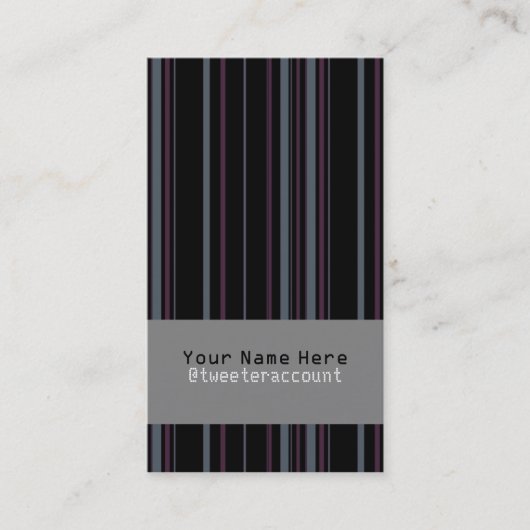 Stedelijk bedrijfsleven visitekaartje (Voorkant)