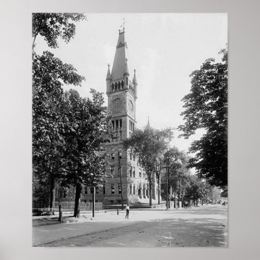 Stedelijk bouwscranton Pa. Poster (Voorkant)