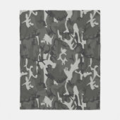 Stedelijk Camouflagepatroon Fleece Deken (Voorkant)
