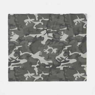 Stedelijk Camouflagepatroon Fleece Deken