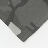 Stedelijk Camouflagepatroon Fleece Deken (Hoek)