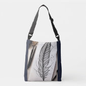Stedelijk Canvas: Medium all-over-print Cross Body Crossbody Tas (Voorkant)