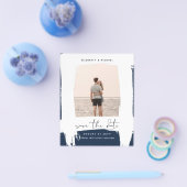 Stedelijk Chic Minimalistisch FOTO Save The Dates  Flyer (Enkel)