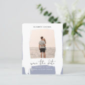 Stedelijk Chic Minimalistische FOTO Bewaar De Data (Staand voorkant)