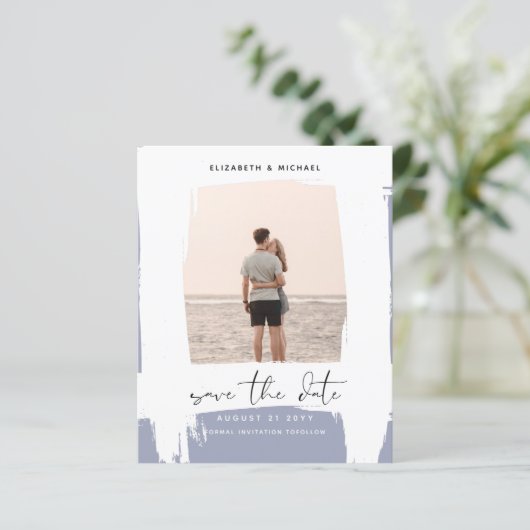 Stedelijk Chic Minimalistische FOTO Bewaar De Data (Staand voorkant)