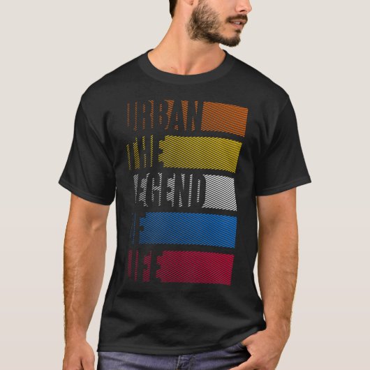 Stedelijk de legende van het leven t-shirt (Voorkant)