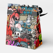 Stedelijk dynamisch straatkunst Graffiti-kunstpatr Bedankdoosjes (Achterkant)