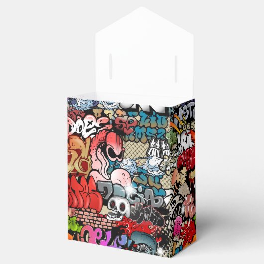 Stedelijk dynamisch straatkunst Graffiti-kunstpatr Bedankdoosjes (Geopend)