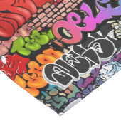 Stedelijk dynamisch straatkunst Graffiti-kunstpatr Korte Tafelloper (Hoek)