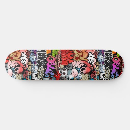 Stedelijk dynamisch straatkunst Graffiti-kunstpatr Persoonlijk Skateboard (Horizontaal)