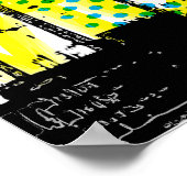 Stedelijk dystopisch landschap poster (Hoek)