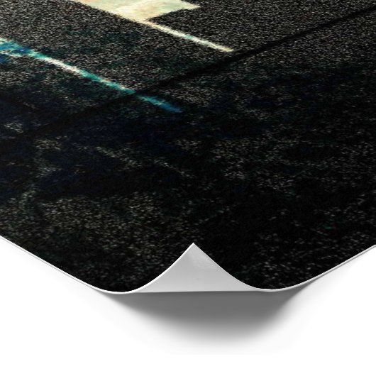 stedelijk graffiti-poster poster (Hoek)