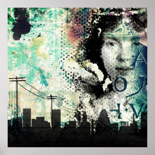 stedelijk graffiti-poster poster (Voorkant)