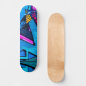 Stedelijk Graffiti Skateboard (Voorkant)