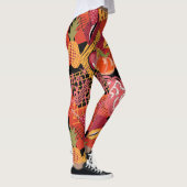 Stedelijk Graffiti Straatkunstpatroon Leggings (Rechts)