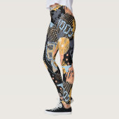 Stedelijk Graffiti Straatkunstpatroon Leggings (Links)