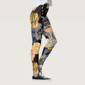 Stedelijk Graffiti Straatkunstpatroon Leggings (Rechts)