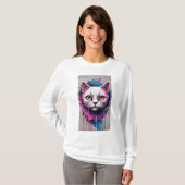 Stedelijk Kat T-shirt (Voorkant volledig)