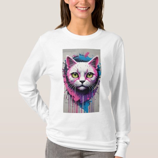 Stedelijk Kat T-shirt (Voorkant)