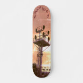 Stedelijk Landelijk Stadsgezicht Vagebond Twee Ska Persoonlijk Skateboard (Voorkant)