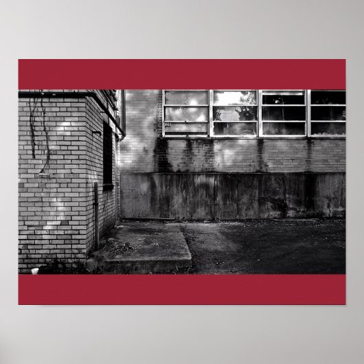 Stedelijk landschap 001 poster (Voorkant)