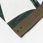 Stedelijk landschap fleece deken (Hoek)