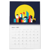 Stedelijk landschap kalender (Mar 2027)