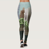 Stedelijk landschap leggings (Achterkant)