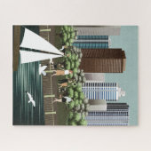 Stedelijk landschap legpuzzel (Horizontaal)