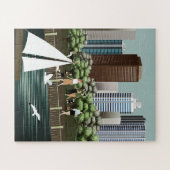 Stedelijk landschap legpuzzel (Horizontaal)