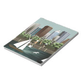 Stedelijk landschap notitieblok (Linkerzijde)