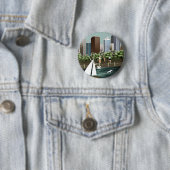Stedelijk landschap ronde button 5,7 cm (In situ)