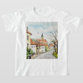 Stedelijk landschap t-shirt