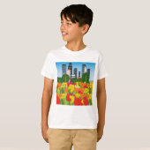 Stedelijk landschap t-shirt (Voorkant volledig)