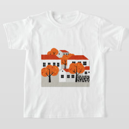 Stedelijk landschap t-shirt