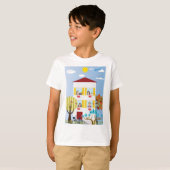 Stedelijk landschap t-shirt (Voorkant volledig)