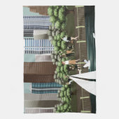 Stedelijk landschap theedoek (Verticaal)