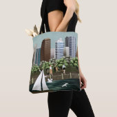 Stedelijk landschap tote bag (Dichtbij)