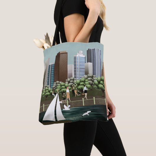 Stedelijk landschap tote bag (Dichtbij)