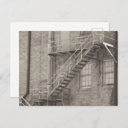 Stedelijk milieu briefkaart (Voorkant / Achterkant)