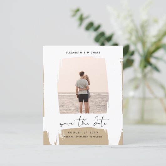 Stedelijk Minimalistisch Chic FOTOBORD Bewaar de d (Staand voorkant)