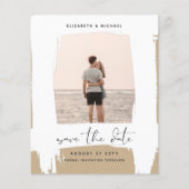 Stedelijk Minimalistisch Chic FOTOBORD Bewaar de d (Voorkant)