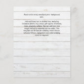 Stedelijk Minimalistisch Fotobestand 'Save The Dat (Achterkant)